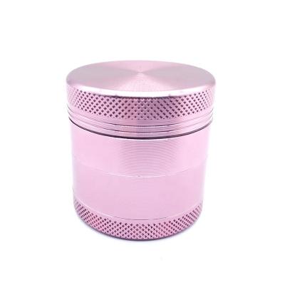 China Custom Logo Stocked 40mm 4 Layers Metal Zinc Alloy Grinder for sale