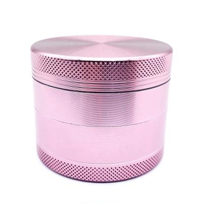 China 55mm Roses Stocked 4 Layer Aluminum Alloy Metal Grinder for sale