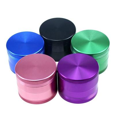 China 63mm stocked 4 layers of metal grinder aluminum alloy for sale