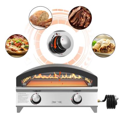 China Factory direct sale durable stainless steel door outdoor pizza oven for sale