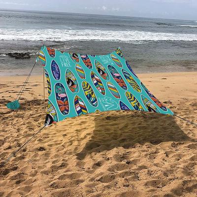 China Sun Proof Tents Outdoor Summer Portable Camping Noise Up Waterproof Beach Tent Sun Shade Stretch Tents For Events Custom Logo Tent for sale