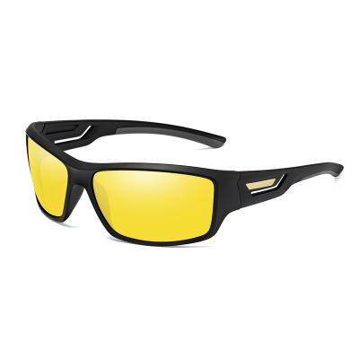 China Wholesale Popular Plastic Yellow Glass Sunglasses Unisex Anti-Glare Polarized Night Vision Driving Glasses for sale