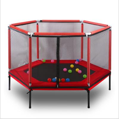 China With Protective Net Indoor Household Children And Outdoor Jumping Trampoline Kindergarten School Trampoline for sale