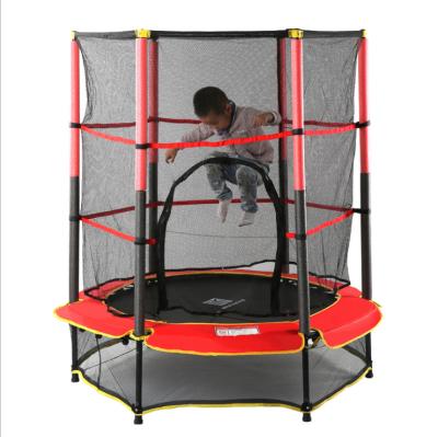 China With Kids 55inch Mini Jumping Household Cheap Trampoline Nets Kids Trampoline Safety Net Protectors for sale