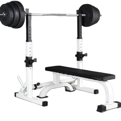 China Multifunctional Wholesale Gym Equipment Rack Adjustable Weightlifting Barbell Rack Fitness Squat Equipment for sale