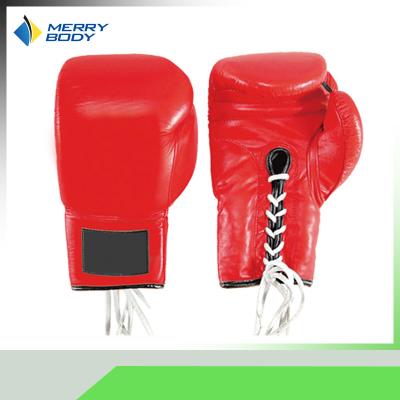 China Guantes de boxeo de perforación de cuero del equipo 10oz de Crossfit del gimnasio de la PU en venta