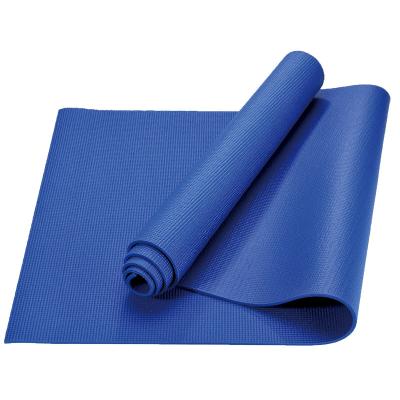 China Blaue PVC-Yoga-Übung Mats Anti Slip 61cm x 10cm Eco freundliche Eignung zu verkaufen