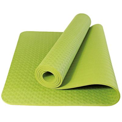 China Pvc-Phthalates Yogaoefening Mats Fitness 12mm TPE-Training van de Sportengymnastiek Te koop