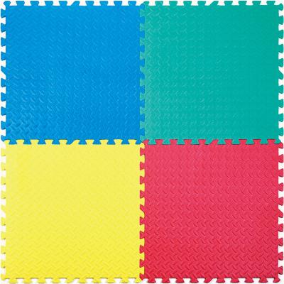 China 100x100 EVA Interlocking Floor Mat 1cm Foam Interlocking Mats High Density for sale