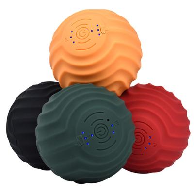 China Tissue Massage Vibrating Ball Yoga Gym 11x11cm Customized for sale