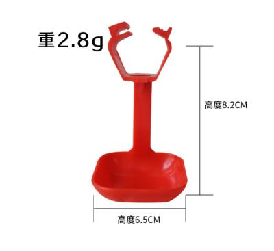 China Plastic Poultry Equipment Automatic Poultry Drinker Water Square Pipe Complete Farming System For Broiler/Chicken Duck House Chicken Drink Cups for sale