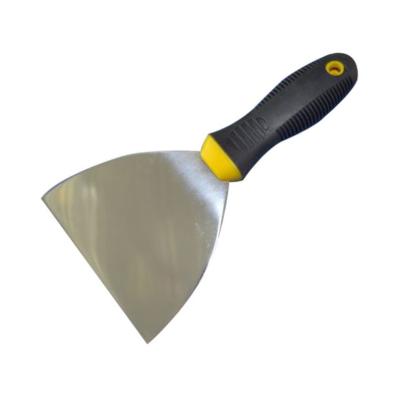 China Stainless Steel Drywall Spatula Multi Function Manual Material Tools Handle Scraper Fancy Putty Knife for sale