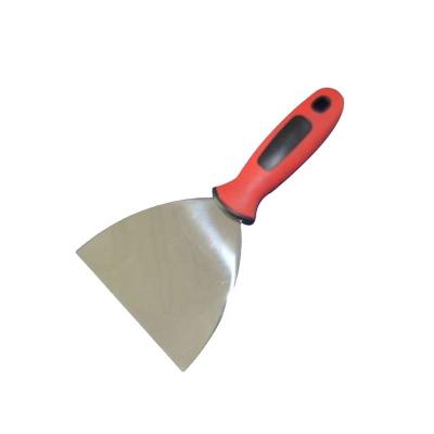 China Best Price Cornered Building Tools Professional Rubber Putty Knife Construction Cement Scraper for sale