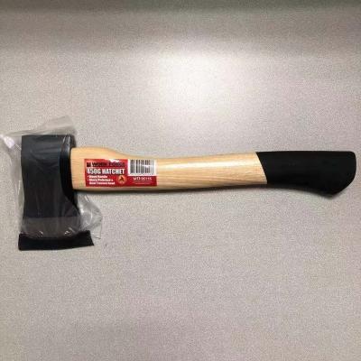 China WOODEN HANDLE WOODEN AX DROP CARBON STEEL FORGED AX WITH WOODEN HANDLE CUT WOODEN HANDLE AX for sale