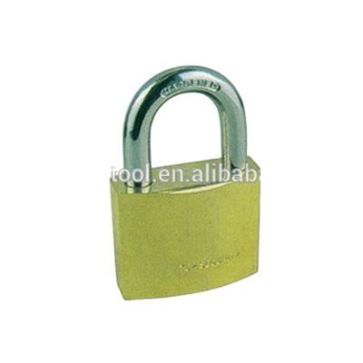 China Steel Factory Price Europe Style Brass Pad Lock for sale