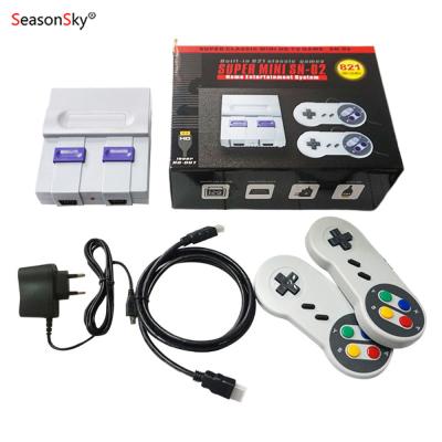 China XIXUN Mini SN-02 Retro TV Games Super Classic H D M I Built Video Game Console In 821 Games Classic Video Game Console for sale