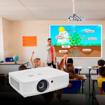 China High Brightness 6500 Lumen  Multimedia Projector For Classroom for sale