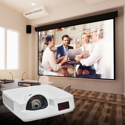 China 4000 Lumens 3LCD Short Throw Laser Projector With XGA For Classrooms for sale