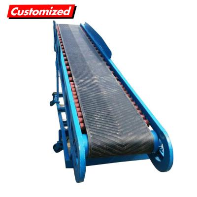 China Control eléctrico de caucho Cinturón transportador de cinta portátil Cinturón transportador de cinta resistente al calor en venta