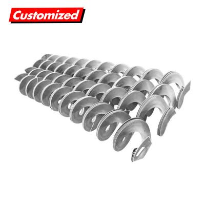 China High Reliability Helical Flexible Screw Auger For Conveyor System Replacement for sale