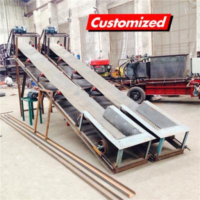 China Heat Resistant Belt Conveyor System for Chemical Industry and Grain Transport for sale