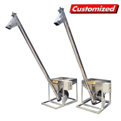 China Durable Food Grade Screw Feeder Hopper Heat Resistant Screw Auger Feeder for sale