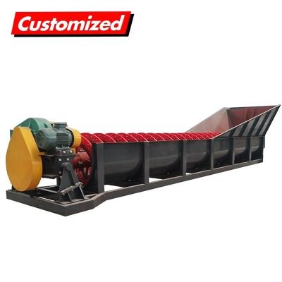 China Mineral Spiral Classifier Sand Screw Washer Sand Screw Spiral Sand Washing Machine Sand Washing Machine for sale