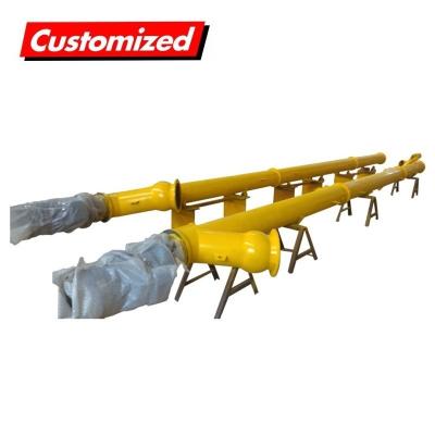 China OEM Industry Flexible Cement Screw Conveyor With Stainless Steel Material for sale