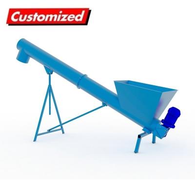 China Industrial Electric Screw Auger Conveyor for Sectional Material Handling Equipment for sale