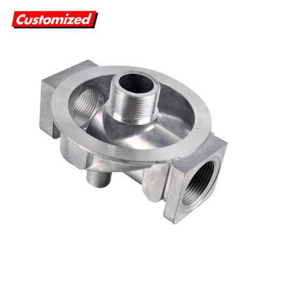 China US CNC Custom Metal Processing Steel Anodized Sandblasting Zinc Die Casting Parts for sale