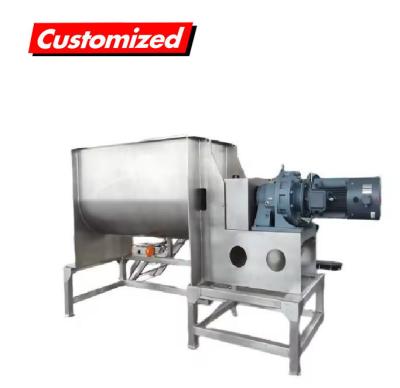 China Horizontal Feed Powder Blender Machine for sale