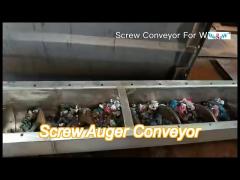 oem custom conveyor flexible screw flake ice conveying system screw auger conveyor