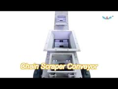 industrial coal ash drag chain conveyor chip embedded chain scraper conveyor