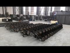 High-Strength Segmented Stainless Steel Spiral Conveyor Blade Shaft