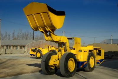 China Hydraulic brake Diesel  LHD Mining Utility Vehicles for transporting ore for sale