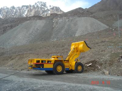 China Electric LHD Underground Haul Truck Breaker Machine  Rock for ore pass chutes for sale