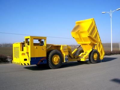 China LPDT Underground Electric LHD Low Profile Dump Truck for slope climbing AJK-20 for sale