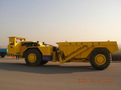 China Low Profile underground mine trucks / LHD Mining Equipment 10.0m³ Box std for sale