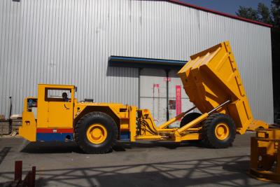 China Diesel engine Underground Utility Low Profile Dump Truck AJK-25 12.5m³ Box std for sale