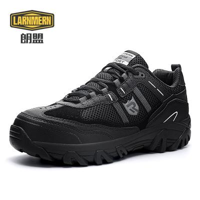 China Steel Toe LARNMERN SBP SRA Anti-smash Anti-slip Anti-sting Steel Construction Toe Men's Work Safety Shoes Toe Protective Boots for sale