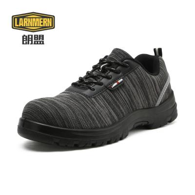 China industry & Construction LARNMERN OEM/ODM Safety Shoes Light Weight Steel Toe Reflective Anti Static Men Breathable Anti Sensational for sale