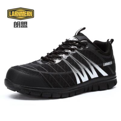 China LARNMERN EOM/ODM ANTI-SLIP Men's Work Shoes Steel Toe Safety Shoes Comfortable Lightweight Anti-sting Construction Sneaker for sale