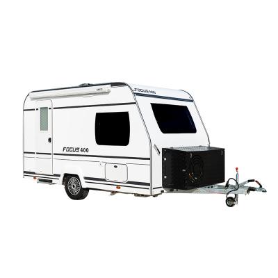 China Small Travel Household RV Mini Trailer Camper Offroad Caravans RV Van For Sale for sale