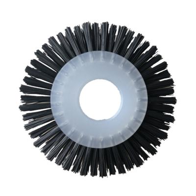 China Professional Nylon Material Brush Manufacturersl Round Nylon Food Grade Brushes Roller Brush for sale