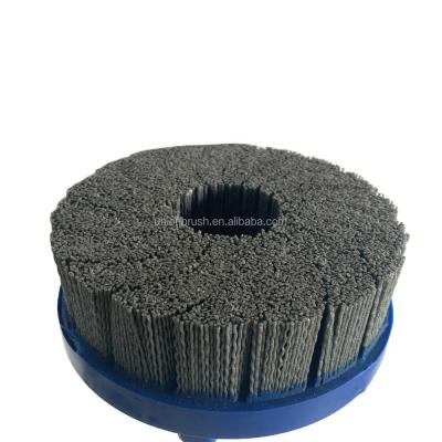 China Industrial POLISHING/GRINDING DISC Deburring Abrasive Filament Turbo Disc Brush for Polishing and Grinding for sale