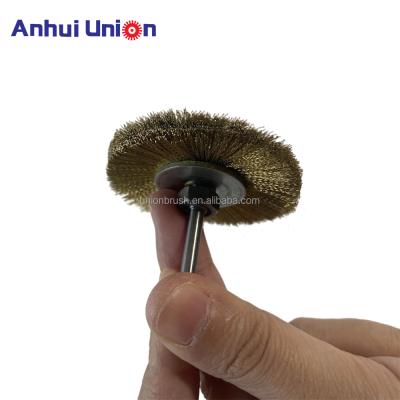 China Hot Selling Brass Wire Grinding Wheels Brush Machine Production Line Brass Wire PolishBrushes for sale