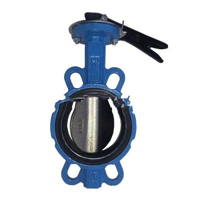 China General handle to hold the manual butterfly valve for sale