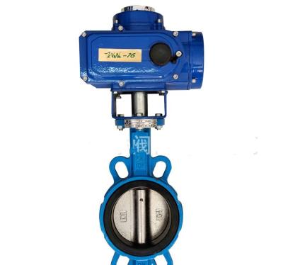 China Soft-Seal Electric Master Switch Pair Butterfly Valve for sale