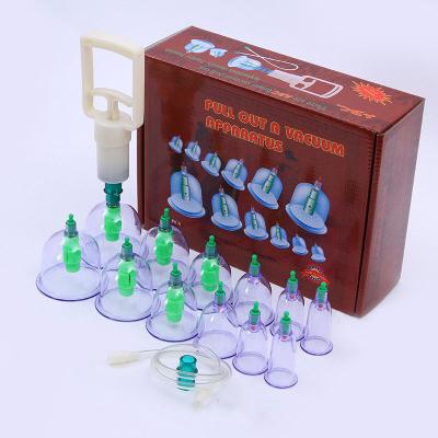 China Wholesale Body 12 Pcs Hijama Vacuum Cupping Machine Suction Cupping Therapy Without Fire Massage Cupping for sale