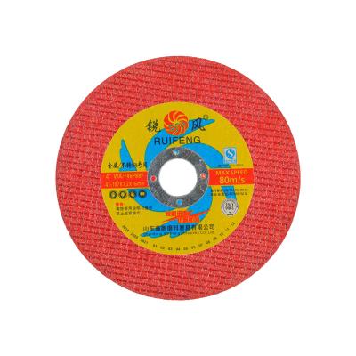 China Accept Customization Stainless Steel Tool 4inch Metal Cutting Disc Cutting Wheel XP0002 for sale